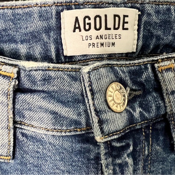 Agolde Lara Skinny Jean Size 23 Distressed - Picture 3 of 11